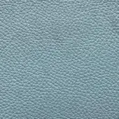 Blue leather texture sample with granular grain, matte finish, and subtle pebble effect against a white backdrop; Presotto avio 454.