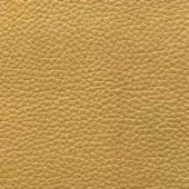 Presotto leather texture, warm yellow-gold “miele 450”, dense pebble-grain pattern with matte finish and consistent color distribution.