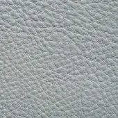 Light gray leather texture, Presotto “xt nhy01057”, displays a dense pebbled grain with matte finish and consistent, tactile surface.