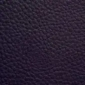 Dark purple Presotto leather texture, heavy pebbled grain, matte finish, “xt nhy95049” variant, dense uneven surface with tonal variations.