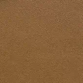 Cognac leather texture sample, granular surface, warm brown tone, matte finish, labeled “presotto xt cognac 89”, neutral background.