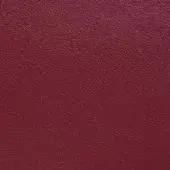 Presotto leather sample, soft xt rosso 491, textured red hide with matte finish and subtle grain pattern.
