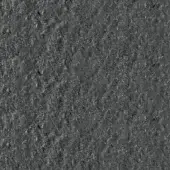 Dark gray stone texture with irregular granular pattern, mottled surface, and subtle elevation variations; faint “presotto” inscription visible.