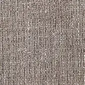 Woven fabric texture, gray-brown with speckled variation, tight irregular weave, “reflex dublino crocodile” marking visible, tactile quality.