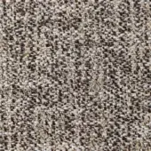 Woven fabric texture, bronztone beige and gray, irregular pattern with horizontal and vertical threads, tactile surface.