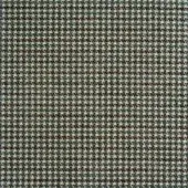 Cream, teal, and brown woven fabric sample with square pattern; “Carnaby Street” Reflex “Plantation” textile displays dense, nubby texture.