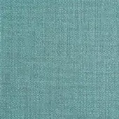 Teal woven fabric texture with heathered gray threads, dense matte weave, identified as reflex milano 99 sprout fabric sample.