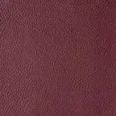 Burgundy leather texture sample displaying a dense grain pattern, labeled “reflex > leather > colorata > 131 amarena” along the bottom edge.