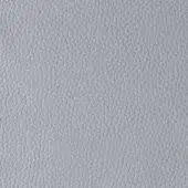 Silver grey full-grain leather texture with dense, mottled grain and subtle tonal variations, suggesting durability and a smooth, uniform surface.