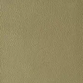 Olive-yellow leather texture sample, “colorata 155 giallo oliva,” displays a dense pebbled grain and matte finish suitable for upholstery.