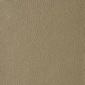 Tanned leather texture sample in nocciola tone, displaying a dense, irregular grain with a matte, slightly pebbled surface.