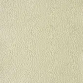 Beige pebble-grain leather texture sample with matte finish, displaying consistent color and subtle bumps; Reflex naturale n213 ghiaccio.