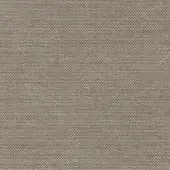 Woven fabric sample, smoky gray natté fumo color, dense uniform texture with directional weave and matte finish.