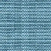 Woven fabric sample, muted blue tone, uniform grid pattern with subtle texture and matte finish, consistent over-under weave structure.