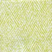 Woven fabric texture, pistachio green and white chevron pattern, tight zigzag weave with visible threads, rattan-inspired textile.