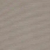 Taupe woven fabric displays a repeating horizontal line pattern, with a matte finish and uniform density creating a subtle grid texture.