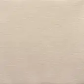 Acrylic fabric swatch in ecru tone, displaying a tight weave and matte texture, suitable for upholstery applications with visible label details.