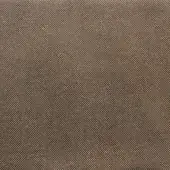 Acrylic fabric sample, warm brown, dense square perforations; “Maf – Marble Flax” from Royal Botania collection, uniform grid texture.