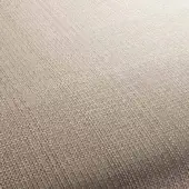 Beige fabric texture sample with a dense, rectilinear weave and subtle diagonal bias, appearing matte and consistent, studio shot.