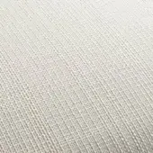 Off-white woven rug with diagonal fiber texture, dense fabric construction, possibly linen blend, consistent weave, neutral tone, studio lighting.