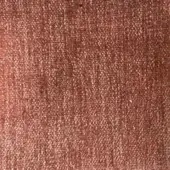Reddish-brown textured rug with a dense, granular weave and mottled surface displaying subtle tonal variations and darker flecks throughout.
