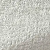 Rug, off-white nubby loop pile, densely textured surface; Rugiano “16622001 – Perla” with randomized loops and soft fabric-like quality.