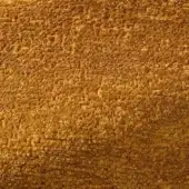 Rug, amber textured fabric, dense nubby pile with irregular surface pattern; Rugiano model 166220010 indoor fabric.