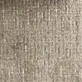Rugiano indoor fabric sample, gray-brown tweed texture, plain weave with white flecks, model 2841 072, matte finish.