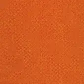 Kvadrat F 1000 C0590 fabric sample, orange woven textile, dense grid pattern, matte finish, durable studio presentation.
