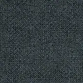 Step fabric, dark teal melange, granular texture from Sovet Italia’s collection; tightly packed particles create a slightly rough surface.