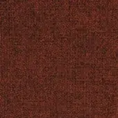 Carmine fabric sample with dense, mottled texture; short-pile weave features charcoal flecks, identified as Sovet Italia “Step” F05, code 63075.