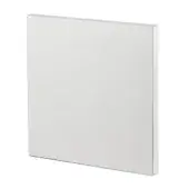 HPL panel, white high-pressure laminate, rectangular shape with matte texture and white edge detail, Sovet Italia H4 model.
