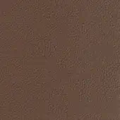Brown leather texture sample displaying a dense, interwoven grain with subtle creases and matte finish; warm, medium tone.