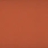 Orange leather texture sample from Sovet Italia, displaying a dense grain and matte finish with subtle sheen and tonal variations.