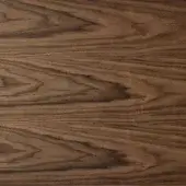 Nc Canaletto walnut wood texture with flowing brown grain, smooth polished finish, and subtle tonal variations by Sovet Italia.