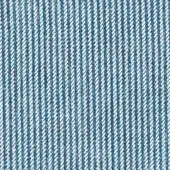 Polypropylene fabric sample, teal linear ridges, creamy white textured background, consistent vertical pattern, dense woven structure.