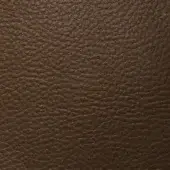 Dark brown ecopelle 88 texture sample, PVC-polyester-cotton composite, displaying a dense, pebbled surface with irregular bumps and a "cm2" label.