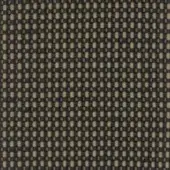 Woven fabric texture with a grid pattern of dark brown and tan rectangles, displaying a tight, consistent weave and slightly raised surface.