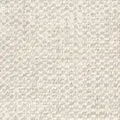 Polyolefin/polyester fabric texture, creamy off-white, subtle horizontal stripe weave with matte finish and slightly raised, nubby fibers.