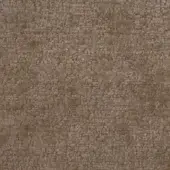 Dense looped taupe fabric texture with a uniform surface of small rounded forms, exhibiting a matte finish and subtle tonal variations.