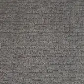 Gray woven fabric texture with horizontal ribs, short pile, and consistent tight weave; Tonelli Design fabric sample p803.