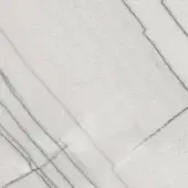 Tonelli Design domus white marble texture with irregular dark gray veining diagonally across a polished surface.