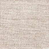 Creamy off-white textured fabric with horizontal ribbing, heathered with warm beige threads; dense weave, matte finish, Panama corda b1390.