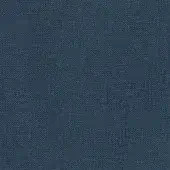 Woven fabric sample, muted blue, dense texture; irregular pattern from thread variations, matte finish, durable textile for upholstery.