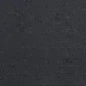 Dark gray woven fabric texture with a subtle grid pattern and heathered tonal variations, exhibiting a dense, matte finish.