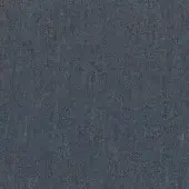 Denim blue woven fabric texture with a matte finish, displaying a subtle irregular weave and dense uniform coloration for upholstery.