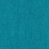 Turquoise woven fabric texture with a dense square pattern, matte finish, and subtle tonal variations; Varaschin Marine C104 Turchese.