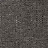 Woven gray fabric texture with heathered effect, dense irregular weave of intersecting threads, durable material for upholstery or outdoor use.