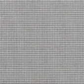 Gingham fabric texture, cream and gray-blue, with a regular grid pattern and matte finish, showing subtle woven construction details.