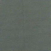 Teal melange fabric sample with golden-yellow thread, featuring a nubby, grid weave and Varaschin Vela C141 label.